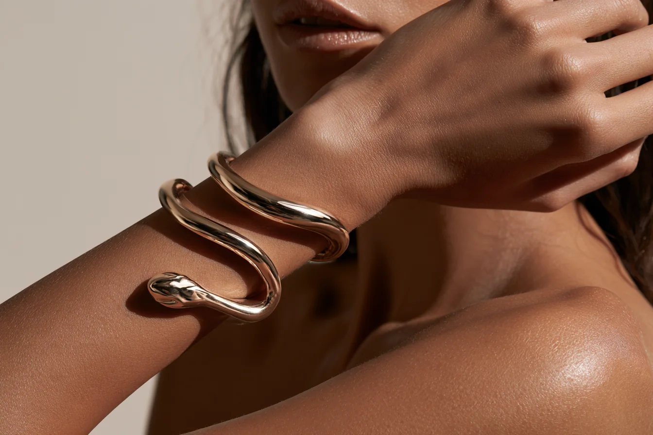 Ofidia · Espiral: brazalete de titanio