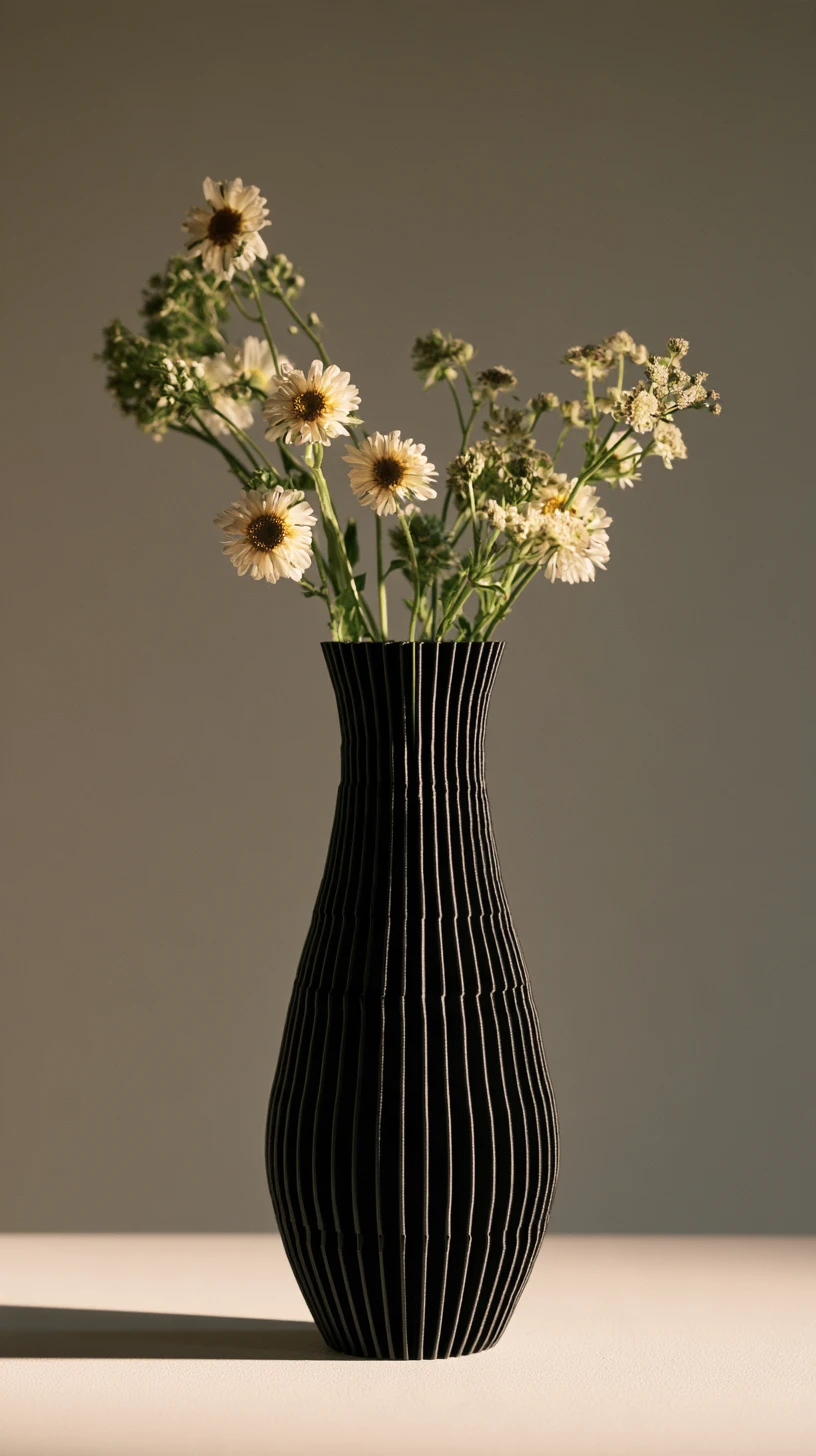 Florero Estriado (imagen generada con IA)